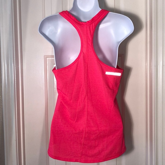 Under Armour Neon Pink Running Tank - Picture 3 of 5